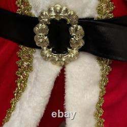 Vintage Large Christmas Santa Claus 3 Feet Tall Free Standing Traditional Decor