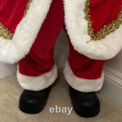 Vintage Large Christmas Santa Claus 3 Feet Tall Free Standing Traditional Decor