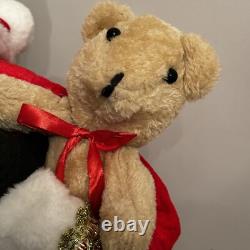 Vintage Large Christmas Santa Claus 3 Feet Tall Free Standing Traditional Decor