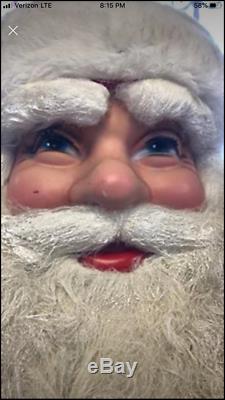 Vintage Large HOWARD GALE Animated Motorized Department Store Santa Claus