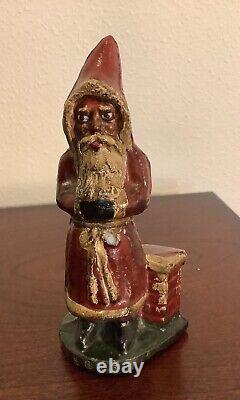 Vintage Lead Santa/St. Nick Figure