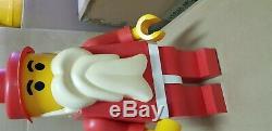 Vintage Lego Jumbo Shop Display Santa Claus 19 No Hat. Figure. Freeship