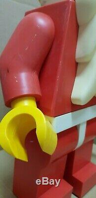 Vintage Lego Jumbo Shop Display Santa Claus 19 No Hat. Figure. Freeship