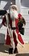 Vintage Life Size 5 Ft Traditional Santa Claus Figure With Good Boys & Girls List