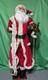 Vintage Life Size 5 Ft Traditional Santa Claus Figure With Good Boys & Girls List