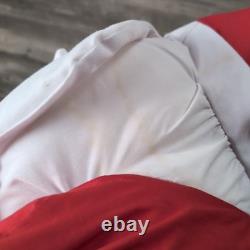 Vintage Lillian Vernon Style Santa Life Size XL Plush Sitting Figure 6ft Tall