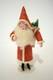 Vintage Mixed Materials Santa Claus Figure 8 1986 Felt Santa Yvonne Carpenter