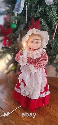 Vintage Motion-ettes of Christmas Life Like Motion Animated Mr. Santa Claus 24