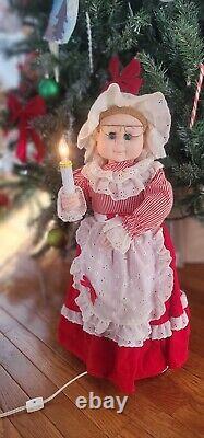 Vintage Motion-ettes of Christmas Life Like Motion Animated Mr. Santa Claus 24