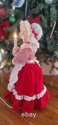 Vintage Motion-ettes of Christmas Life Like Motion Animated Mr. Santa Claus 24