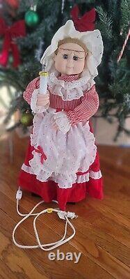 Vintage Motion-ettes of Christmas Life Like Motion Animated Mr. Santa Claus 24