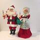 Vintage Mr And Mrs Santa Claus 24 Animatronic 70s