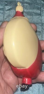 Vintage Occupied Japan Celluloid Christmas Santa Claus Toy Ornament 4.75 Nice