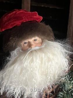 Vintage Old Santa Clause Character For The Holiday. Krngle's by Chelsea