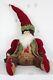 Vintage Old World Style Santa Claus Posable Bendable 48 To Tip Of Hat