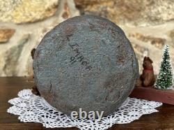 Vintage Paper Mache 13 Santa Claus Figure Signed L. Imhof'91