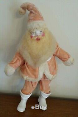 Vintage Pink 15 Santa Claus Harold Gale Doll