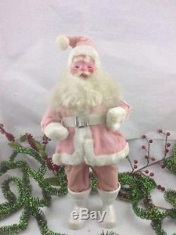 Vintage Pink Harold Gale Santa Claus