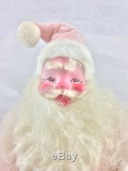 Vintage Pink Harold Gale Santa Claus