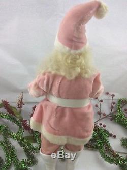 Vintage Pink Harold Gale Santa Claus