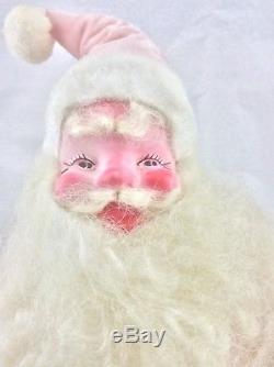 Vintage Pink Harold Gale Santa Claus