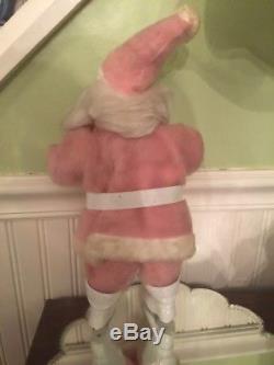 Vintage Pink ORIGINAL Harold Gale Mary Kay Santa Claus 15