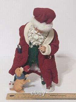 Vintage Possible Dreams Clothique Santa Claus Dog Diet 10 Figure Hiding Treat