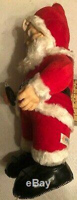 Vintage RUSHTON Rubber Face SANTA CLAUS (17) And Elf Christmas Coca Cola