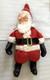 Vintage Rare Large Plush 32 Santa Claus Rubber Face Christmas My Toy 1960