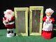 Vintage Rennoc Animations Santa & Mrs Claus Animated Figures In Box Set