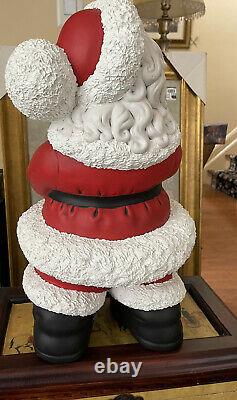 Vintage Retro Ceramic Santa Claus Figure Large 22 x 12