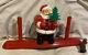 Vintage Royal Electric Santa Claus Lighted Electric 2-candle Christmas Cat# 725