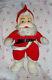 Vintage Rushton Santa Clause 16 Rubber Face & Boots Christmas Stuffed Lovely
