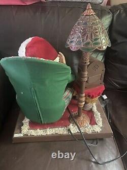 Vintage Santa Claus Animatronic Figure Plays Sound And Moves With Light, Tested