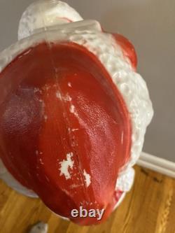 Vintage Santa Claus Blow Mold 43 Christmas Lighted