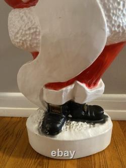 Vintage Santa Claus Blow Mold 43 Christmas Lighted