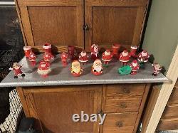 Vintage Santa Claus Christmas Figure Decorations