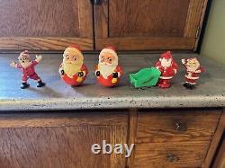 Vintage Santa Claus Christmas Figure Decorations