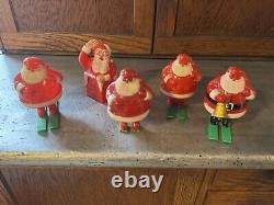 Vintage Santa Claus Christmas Figure Decorations