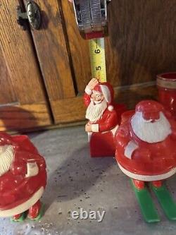 Vintage Santa Claus Christmas Figure Decorations