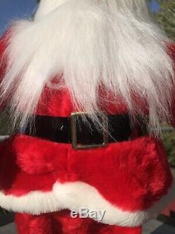 Vintage Santa Claus Christmas Store Display Advertising Doll Standing