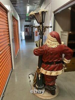 Vintage Santa Claus Department Store Christmas Display Macys Bon Marche AMAZING