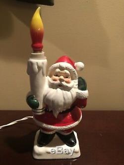 Vintage Santa Claus Electric Candle Light Christmas Tilso 6