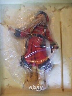 Vintage Santa Claus Figure Duncan Royale Victorian Large Size Signed History of