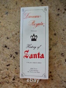 Vintage Santa Claus Figure Duncan Royale Victorian Large Size Signed History of