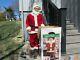 Vintage Santa Claus Gemmy 5' Animated Singing Dancing Life Size Christmas Tested