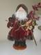 Vintage Santa Clause Christmas Figurine Folk Art Decor 17 Tall