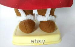 Vintage Telco Gingerbread Couple Boy Girl Animated Christmas Figures