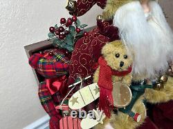 Vintage Telco Motionette Christmas Santa figure Claus In The Trunk