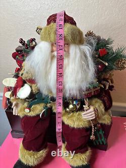 Vintage Telco Motionette Christmas Santa figure Claus In The Trunk